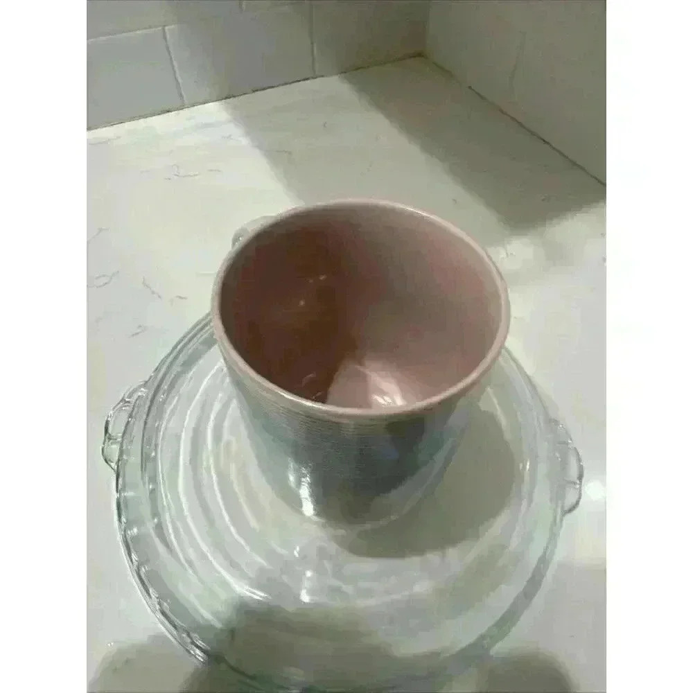 Large Coffee Mug Gray Pink Iridescent Pearl LaRochelle Signature Collection - Picture 9 of 14